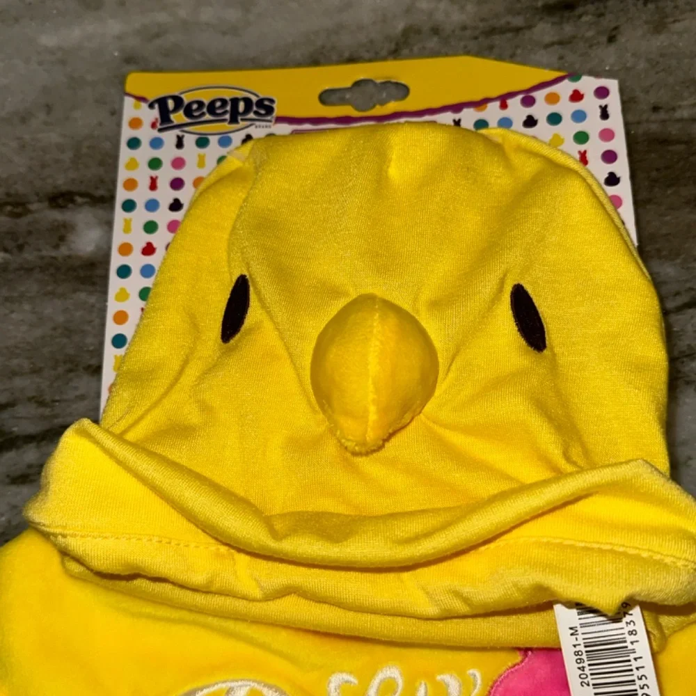 PEEPS Baby Duck Chick YELLOW Set w/ Baby Hat, Bib, Booties & Teether NEW Easter